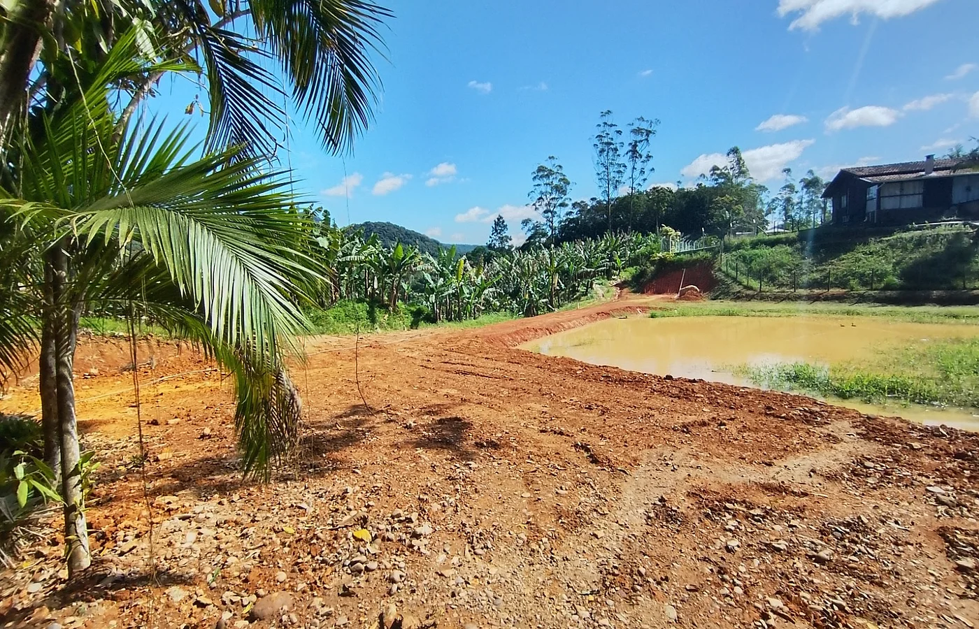 Terreno rural com 3.200m² – Lagoa + Nascente – Ilhota/SC – Braço do Baú