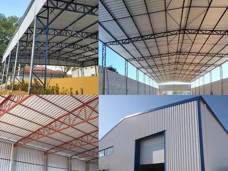 GALPÃO METÁLICO  DE 252M² 