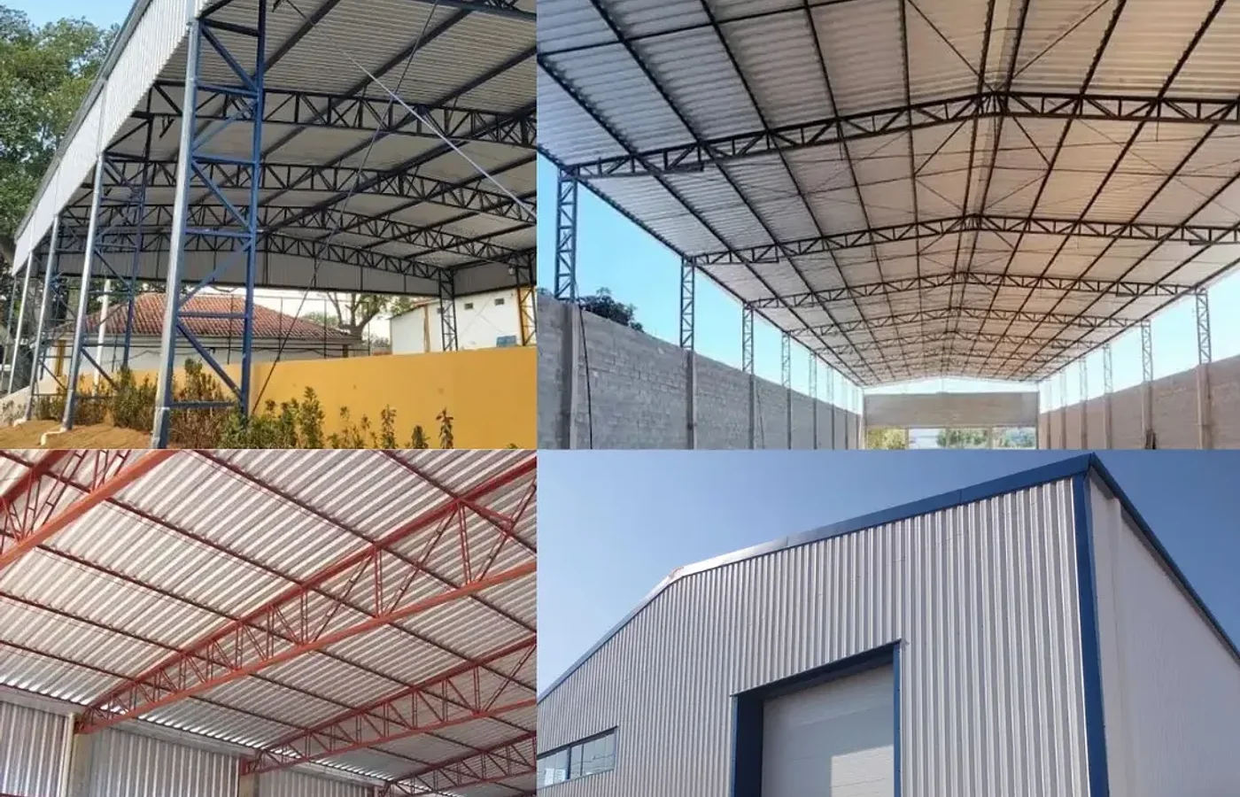 GALPÃO METÁLICO  DE 252M² 