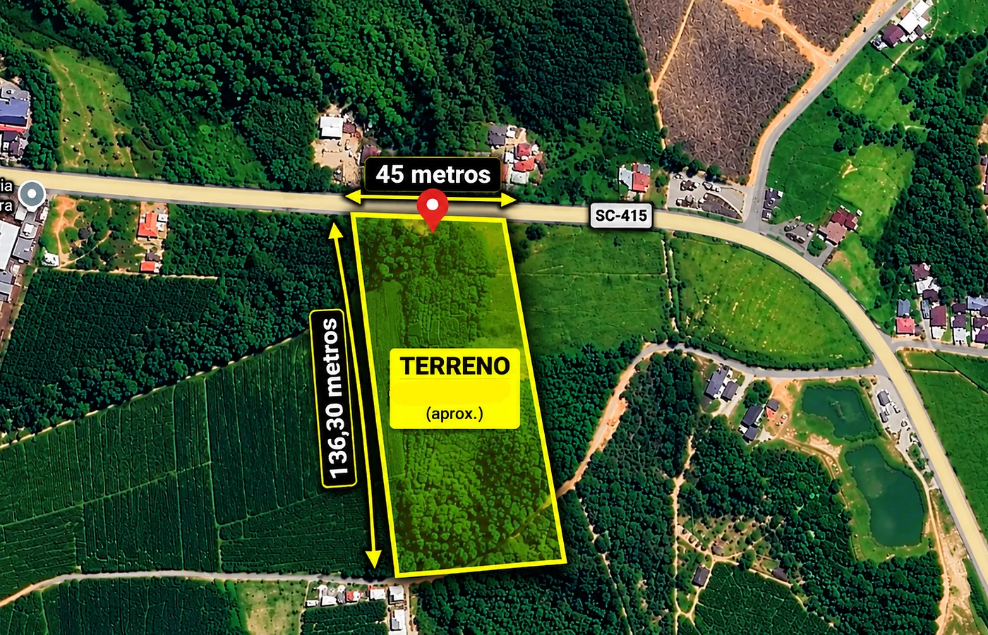 TERRENO ESTRATÉGICO PARA GALPÃO E LOGÍSTICA – SÃO JOÃO DO ITAPERIÚ/SC