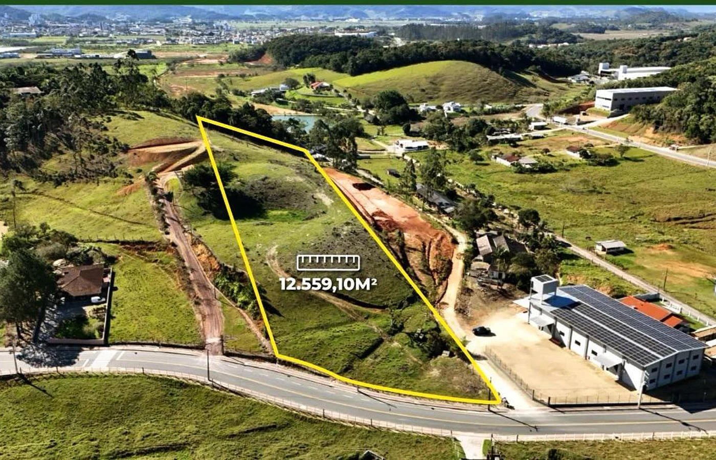 Terreno para Sítio dentro da cidade, em Santa Terezinha – Gaspar/SC.